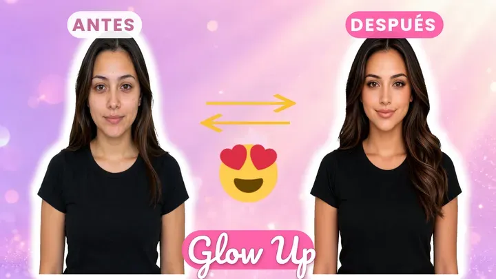 Glow up · Transformación
