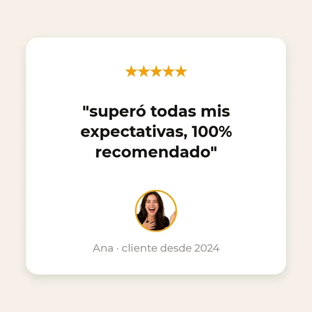 Testimonio · 5 estrellas