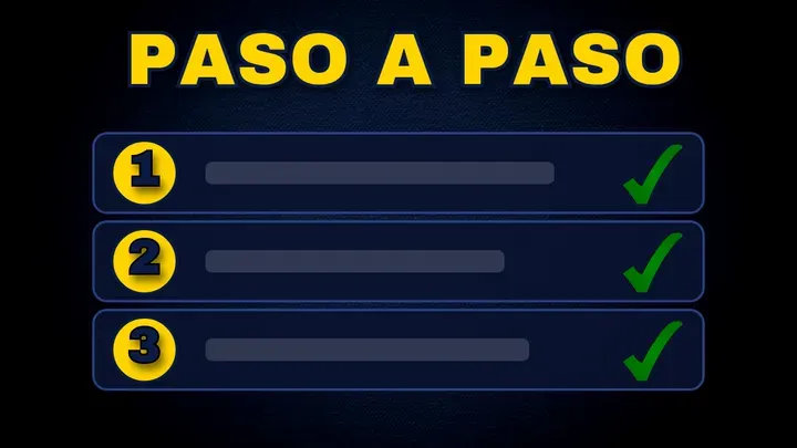Paso a paso · Flecha