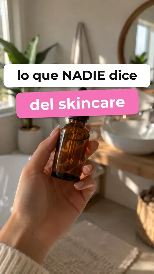 Lo que nadie dice del skincare