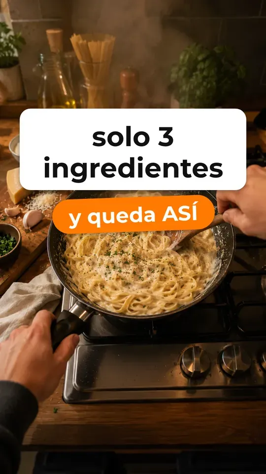 Solo 3 ingredientes