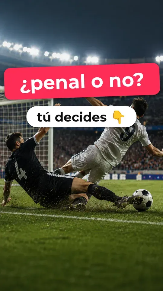 ¿Penal o no?