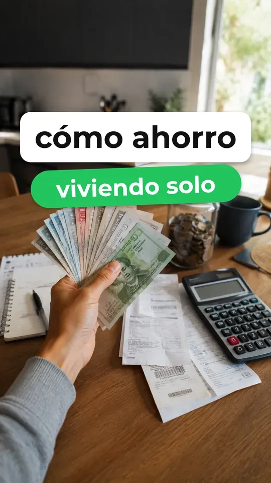 Cómo ahorro viviendo solo