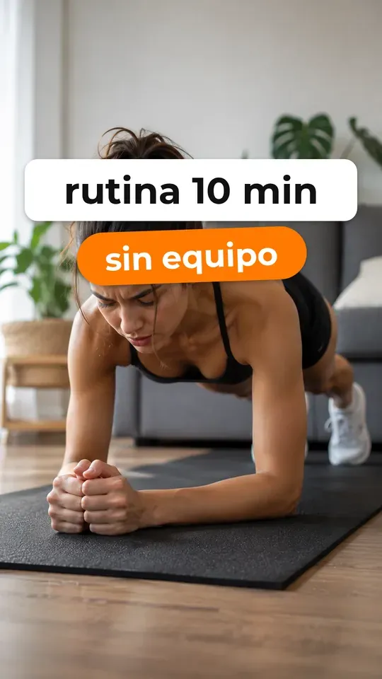 Rutina de 10 min sin equipo