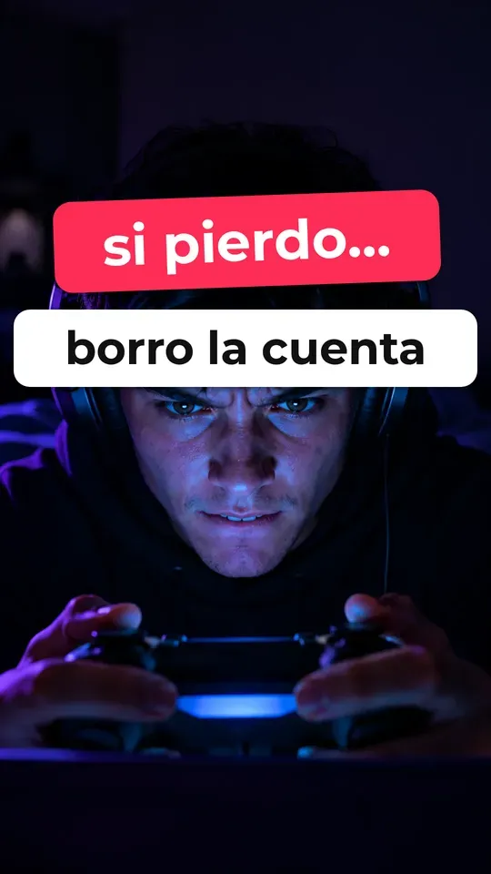 Si pierdo, borro la cuenta
