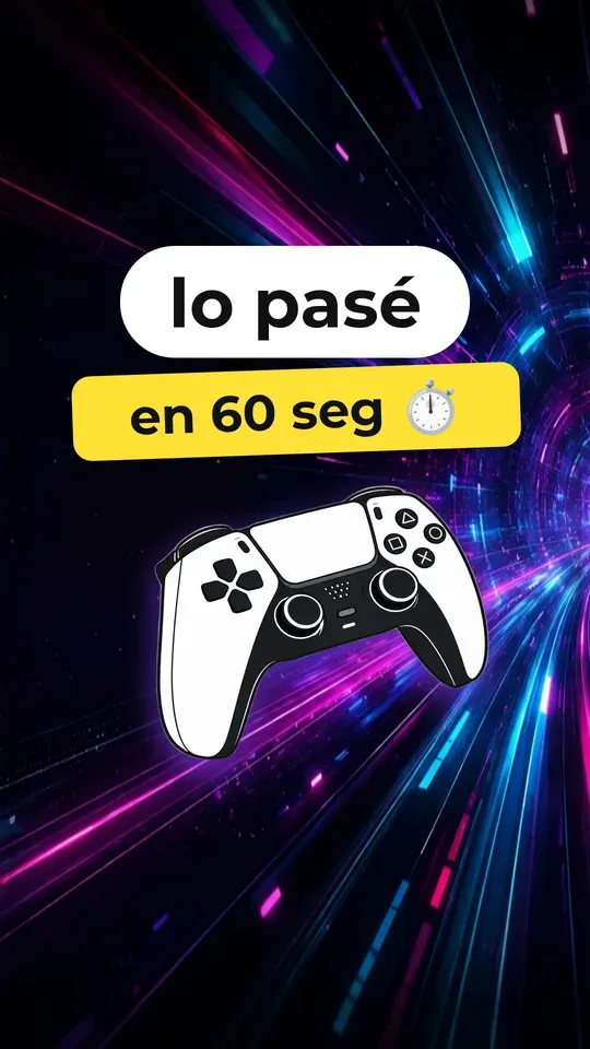 Lo pasé en 60 segundos