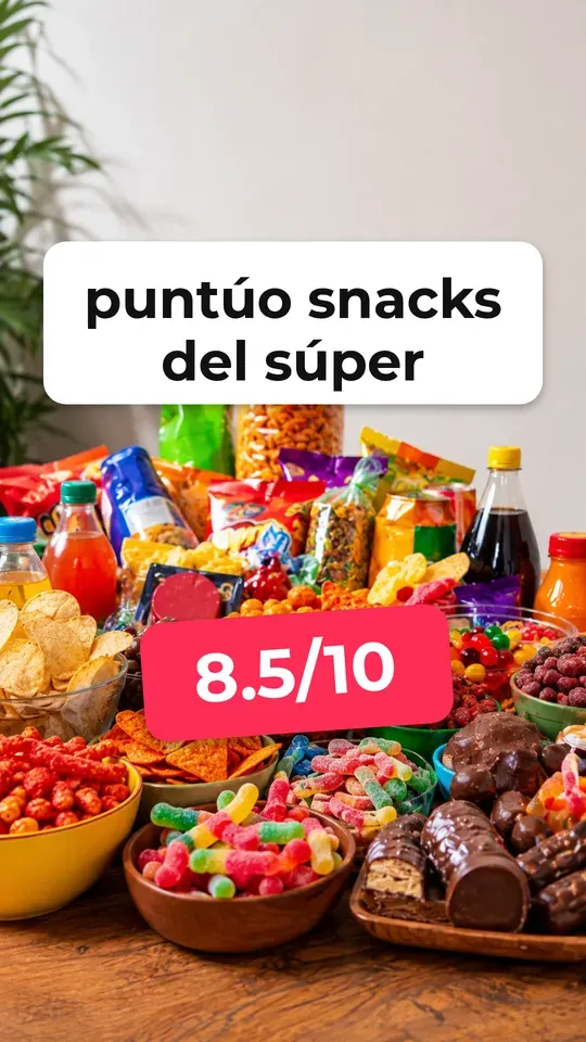 Puntúo snacks del súper