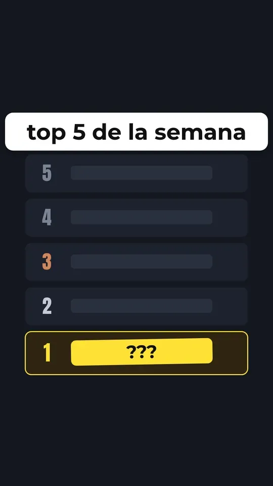 Top 5 · El 1 te sorprende