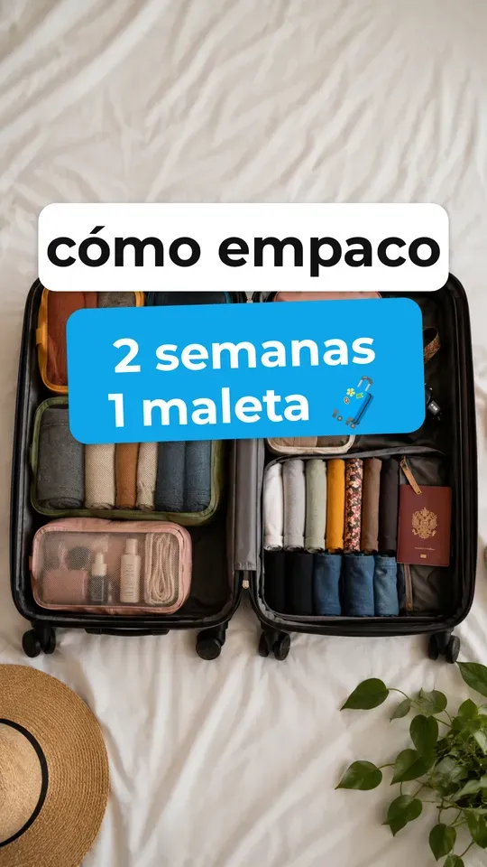 2 semanas en 1 maleta