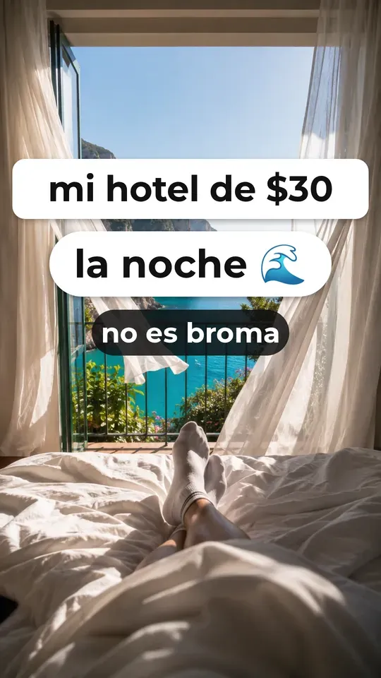 Mi hotel de $30 la noche